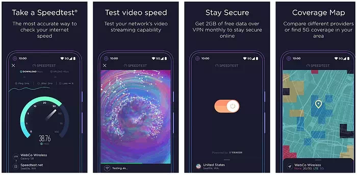 Speedtest App Android and iOS