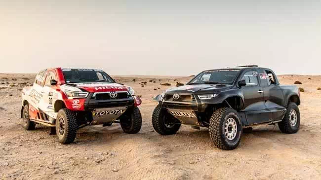 Toyota Hilux Dakar Rally 2022 Rallying Toyota Astra Motor