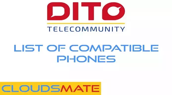 DITO - List of Compatible Phones