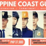 PCG Hiring: 5,500 Officers - Commissioned Officer: ₱51,000 and Elisted Personnel: ₱37,000