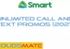 Smart Unlimited Call and Text Promos