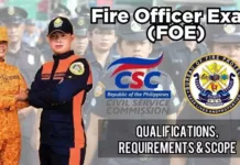 Career Service Fire Officer Exam (CS FOE - Civil Service Commission)