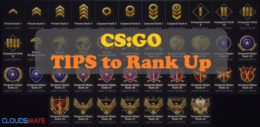 how to rank up csgo csgo why am i not ranking up csgo rank up csgo how to get xp fast how to hide your rank in csgo